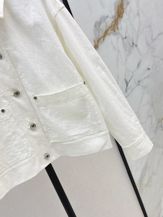 Brune 25fw linen jacket