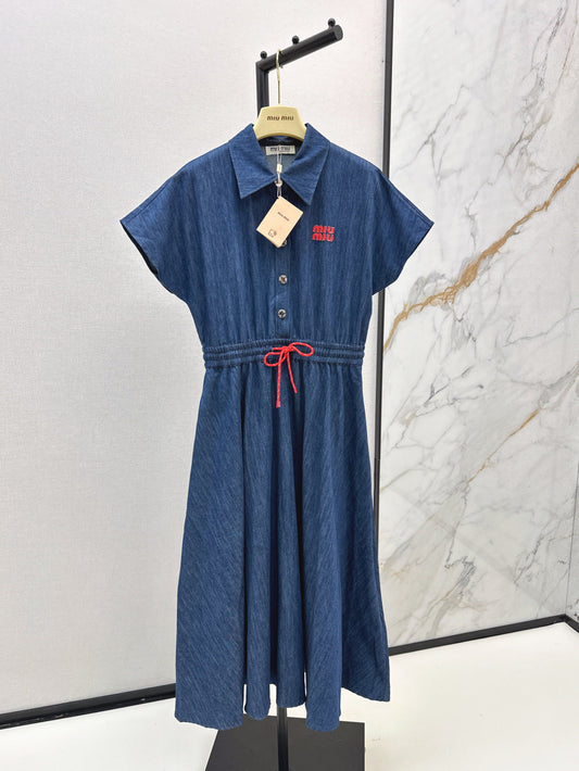Miu 25fw denim dress