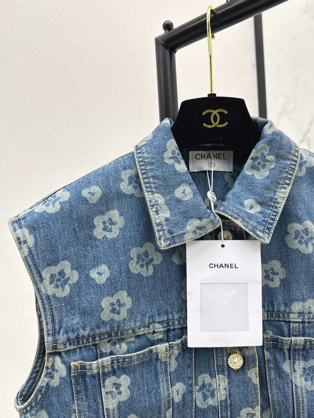 Chan 25fw denim vest