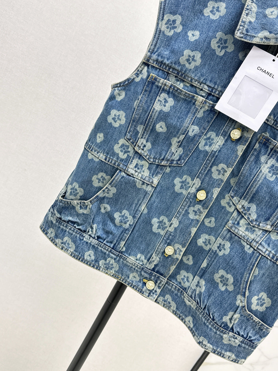 Chan 25fw denim vest