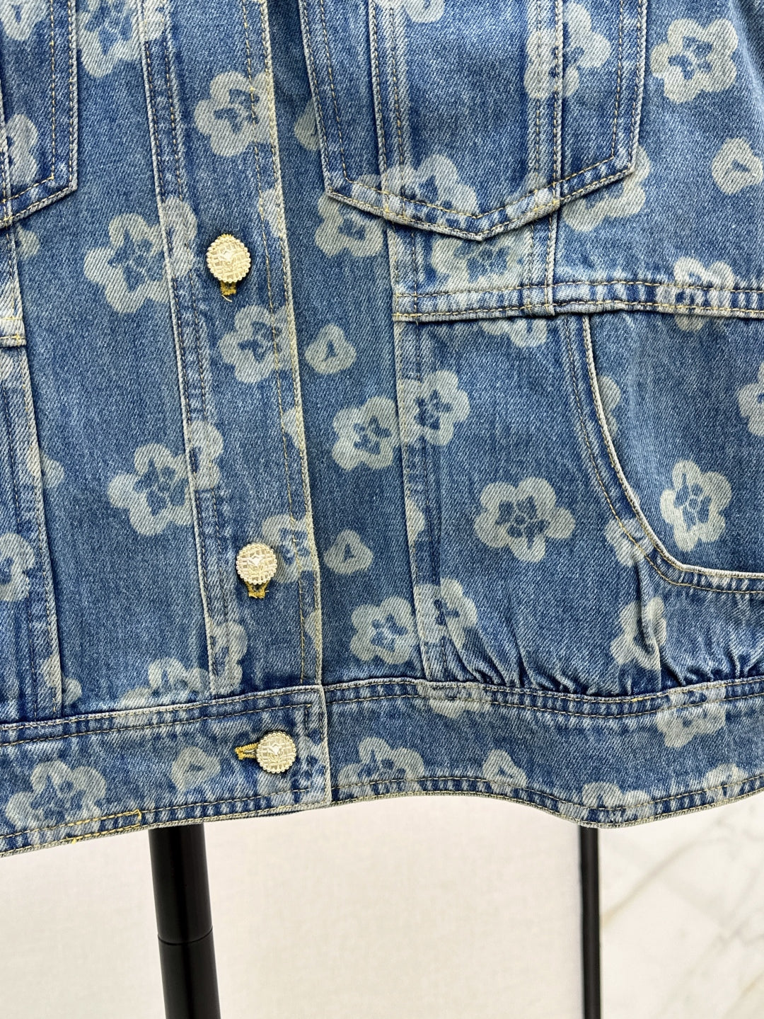 Chan 25fw denim vest