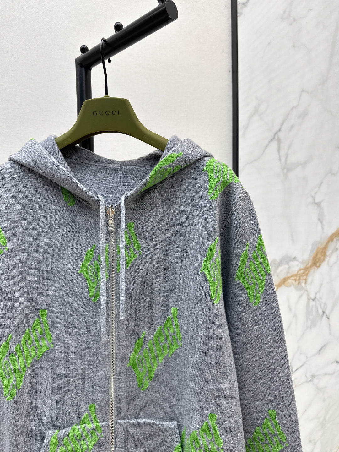 Guc 25fw reversible hoodie