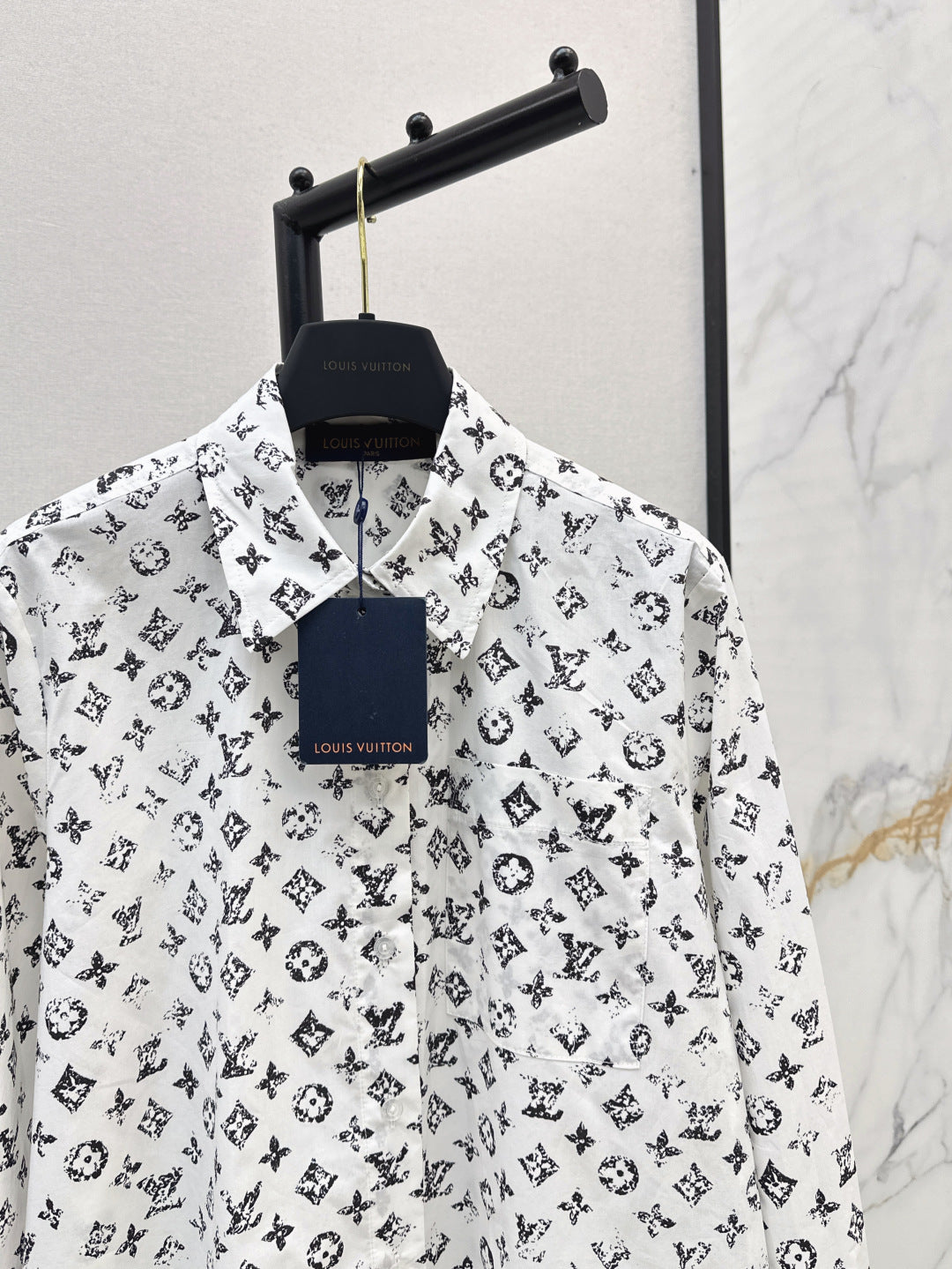 Louis 25ss printe shirt
