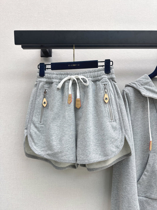 Louis 25fw hoodie short set