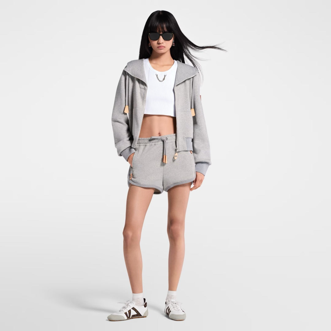 Louis 25fw hoodie short set