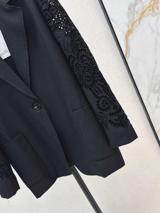 Max 25fw lace blazer