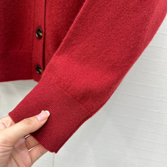 Brune 25fw cashmere cardigan