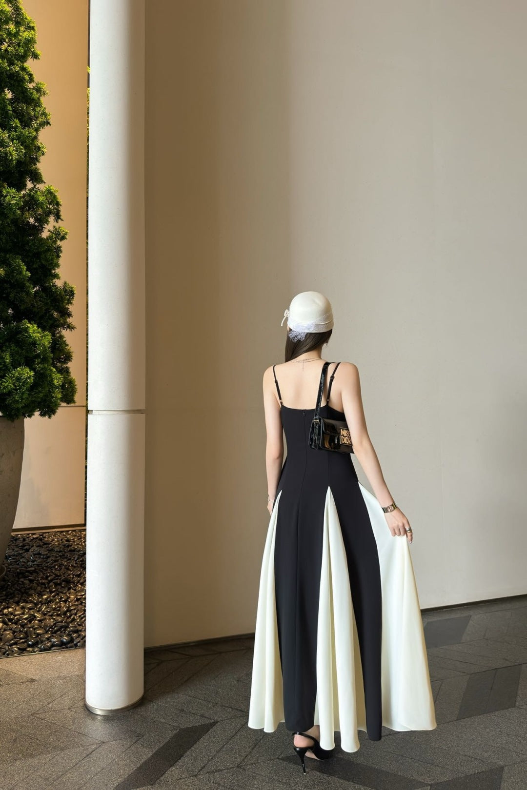 Louis 25fw pleated dress