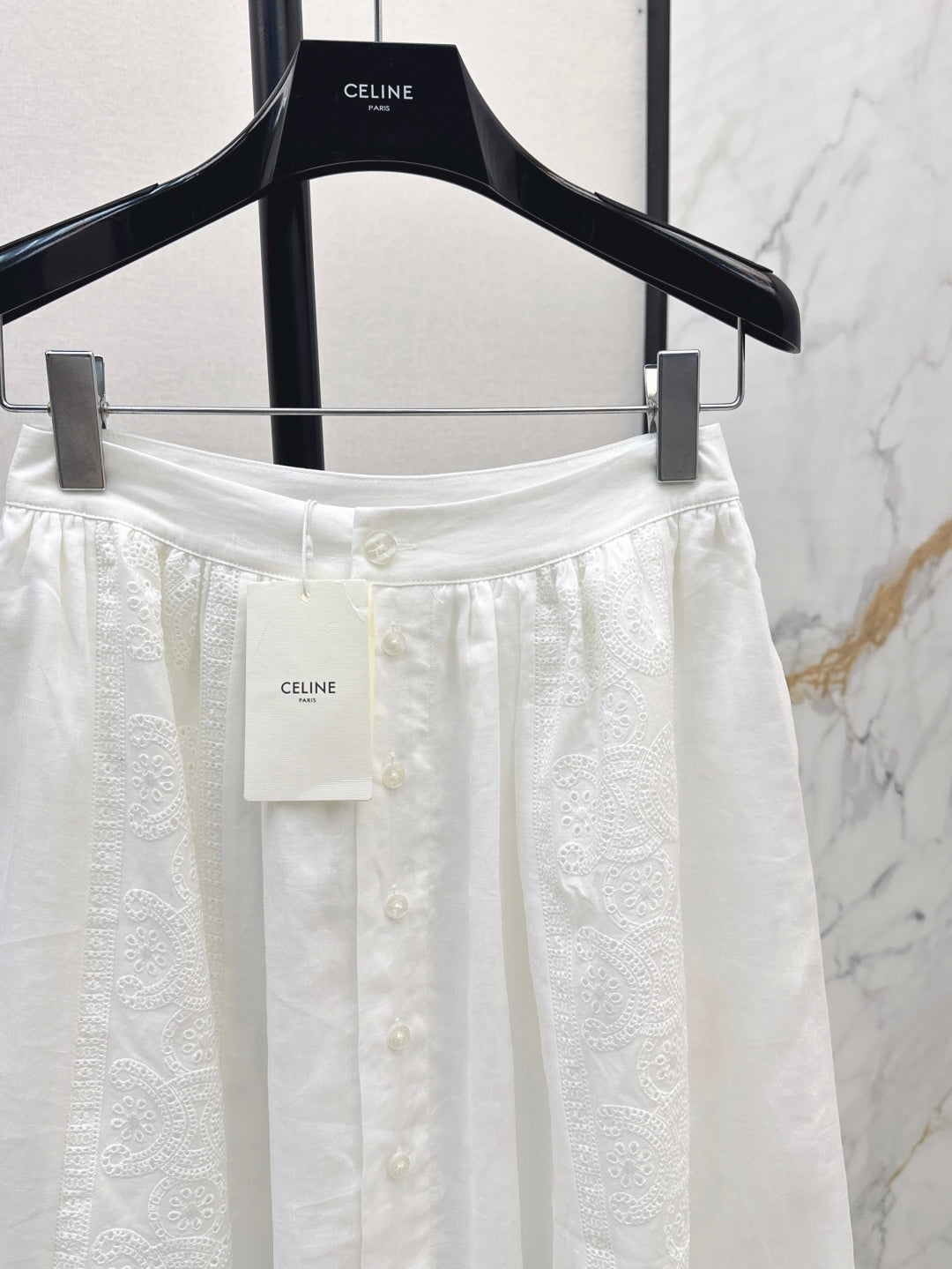 Celi 25fw embroidered skirt