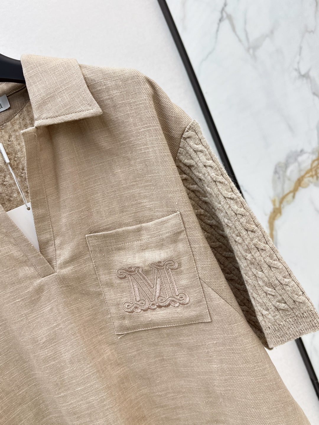 Max 25fw knitted shirt