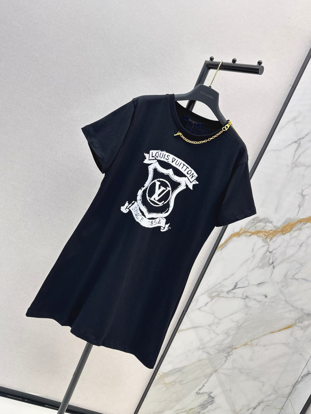 Louis 25ss printed dress