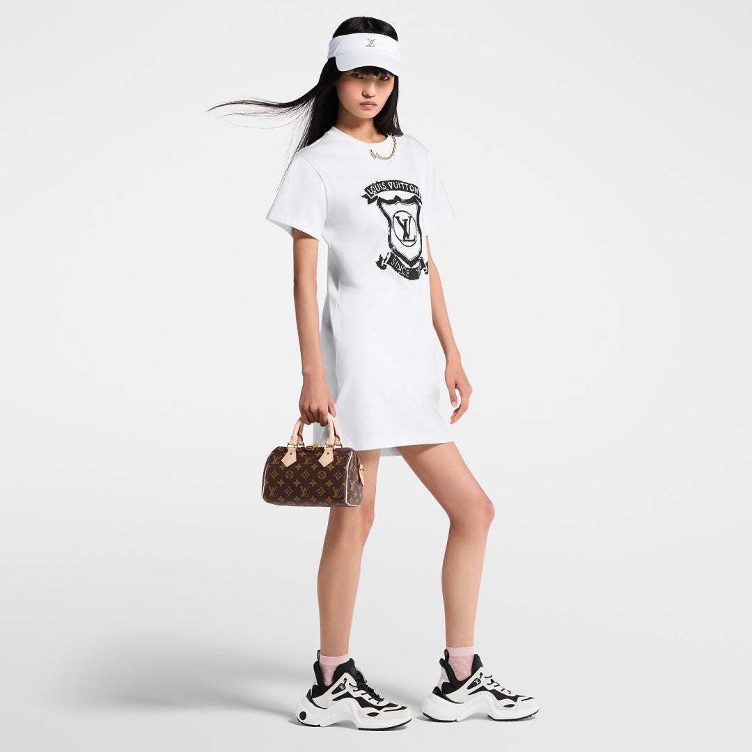 Louis 25ss printed dress