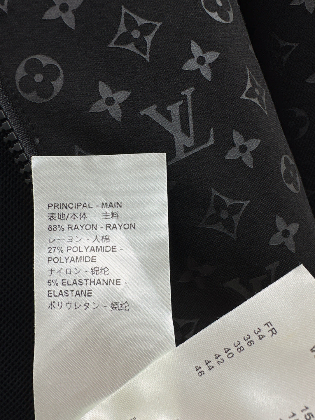 Louis 25fw printed suit