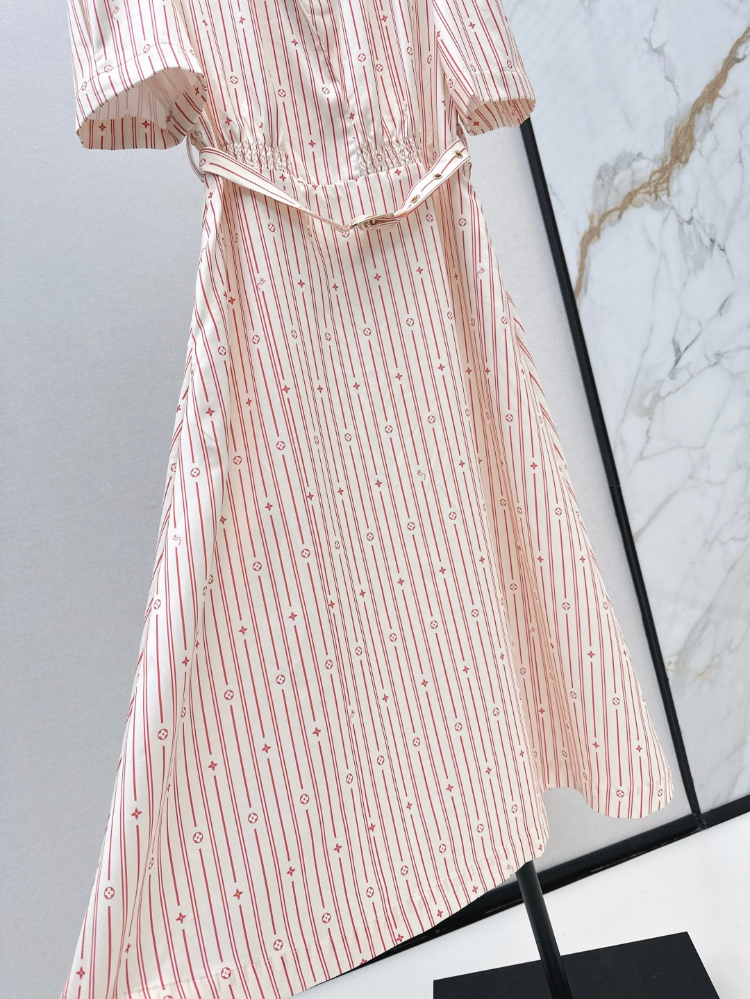 Louis 25fw printed dress