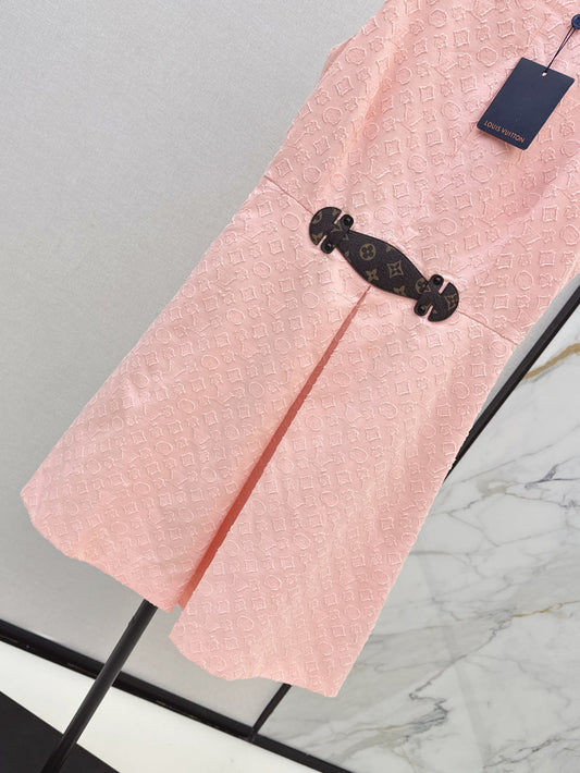 Louis 25fw jacquard dress