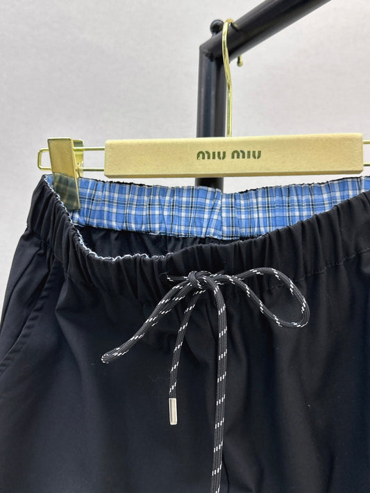 Miu 25fw drawstring pants