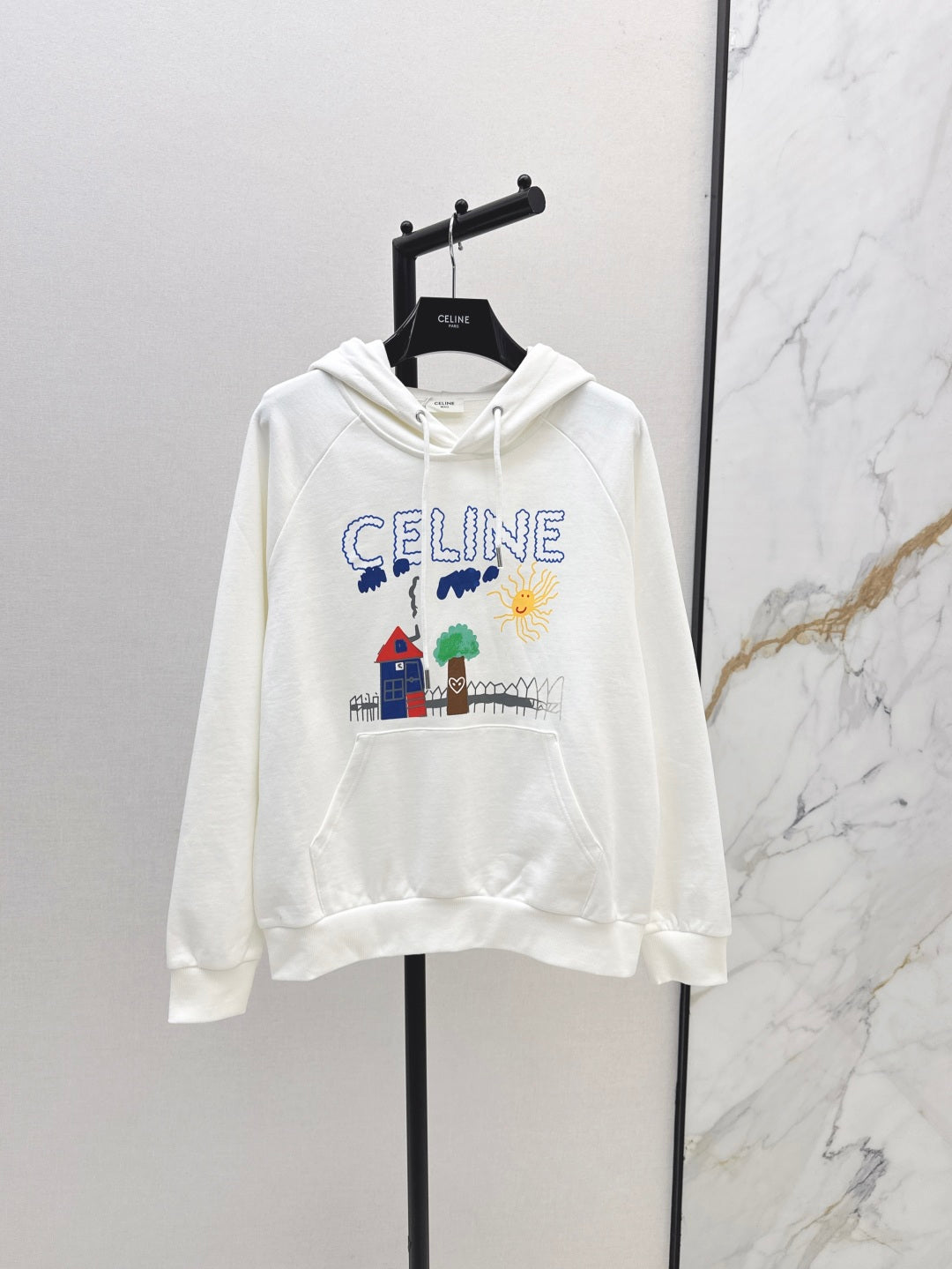 Celi 25fw printed hoodie