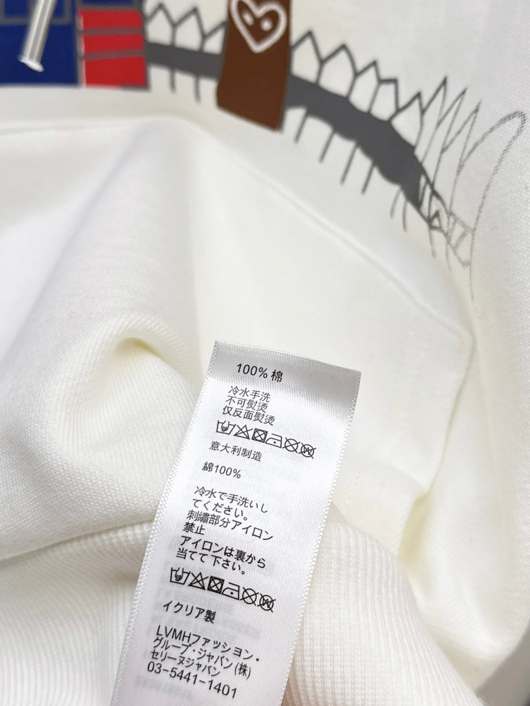 Celi 25fw printed hoodie