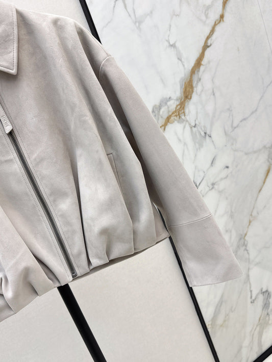 Loe 25fw suede jacket