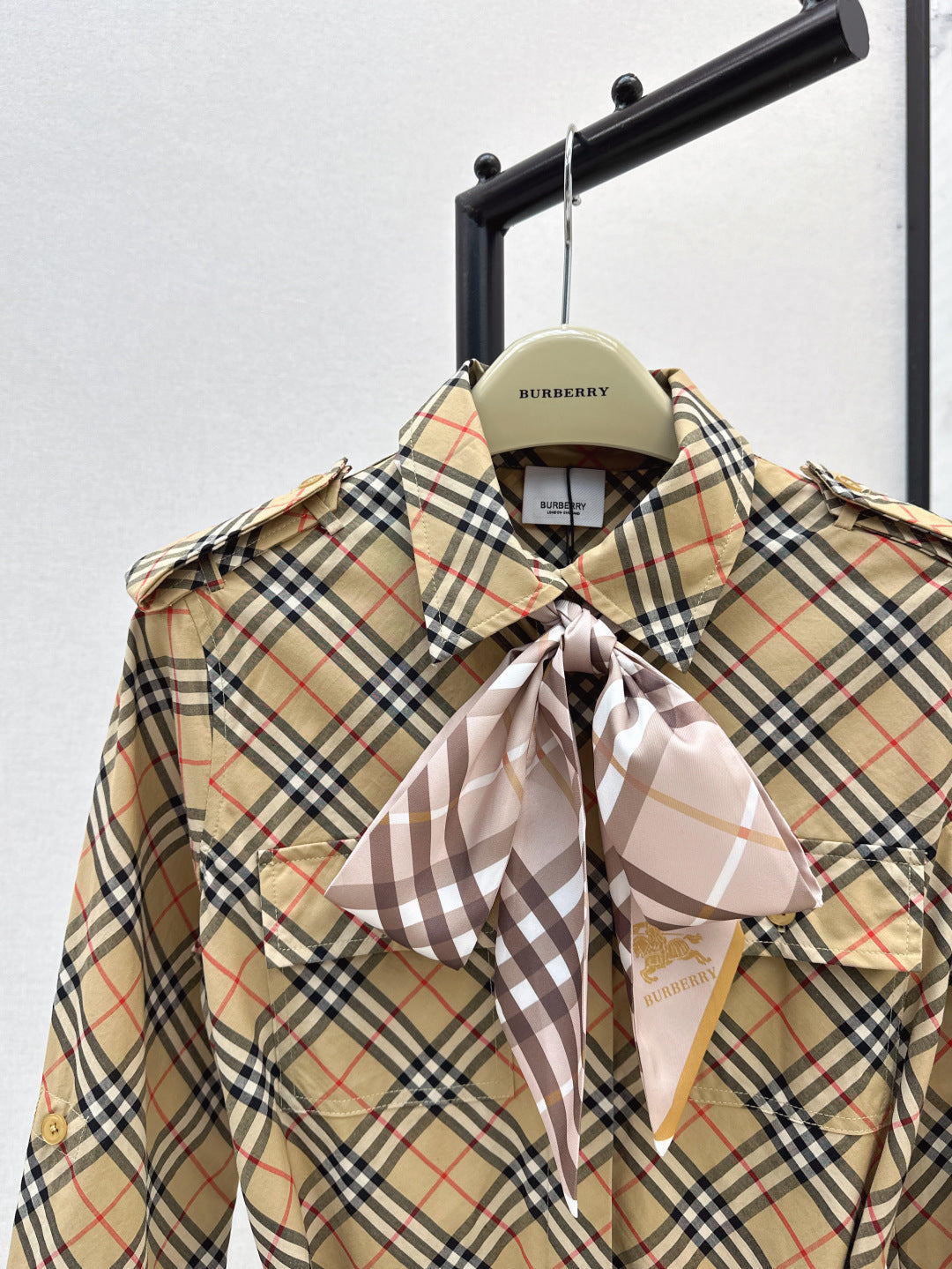 Bur 25fw shirt dress