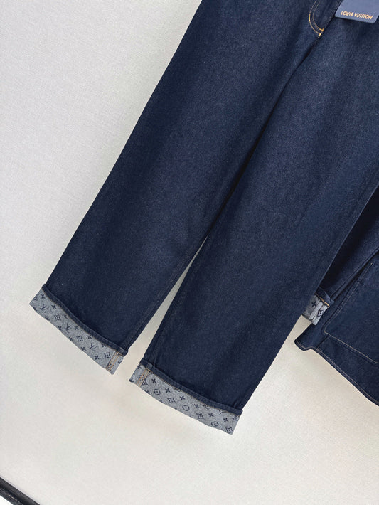 Louis 25fw jacquard jeans