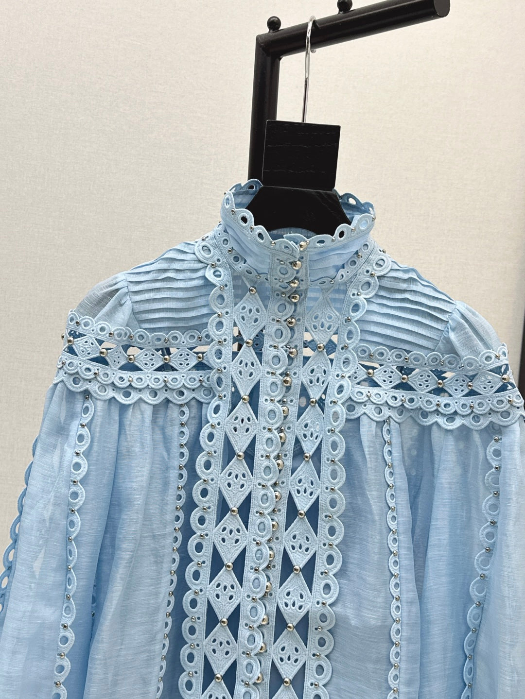 Zimm 25ss embroidered shirt