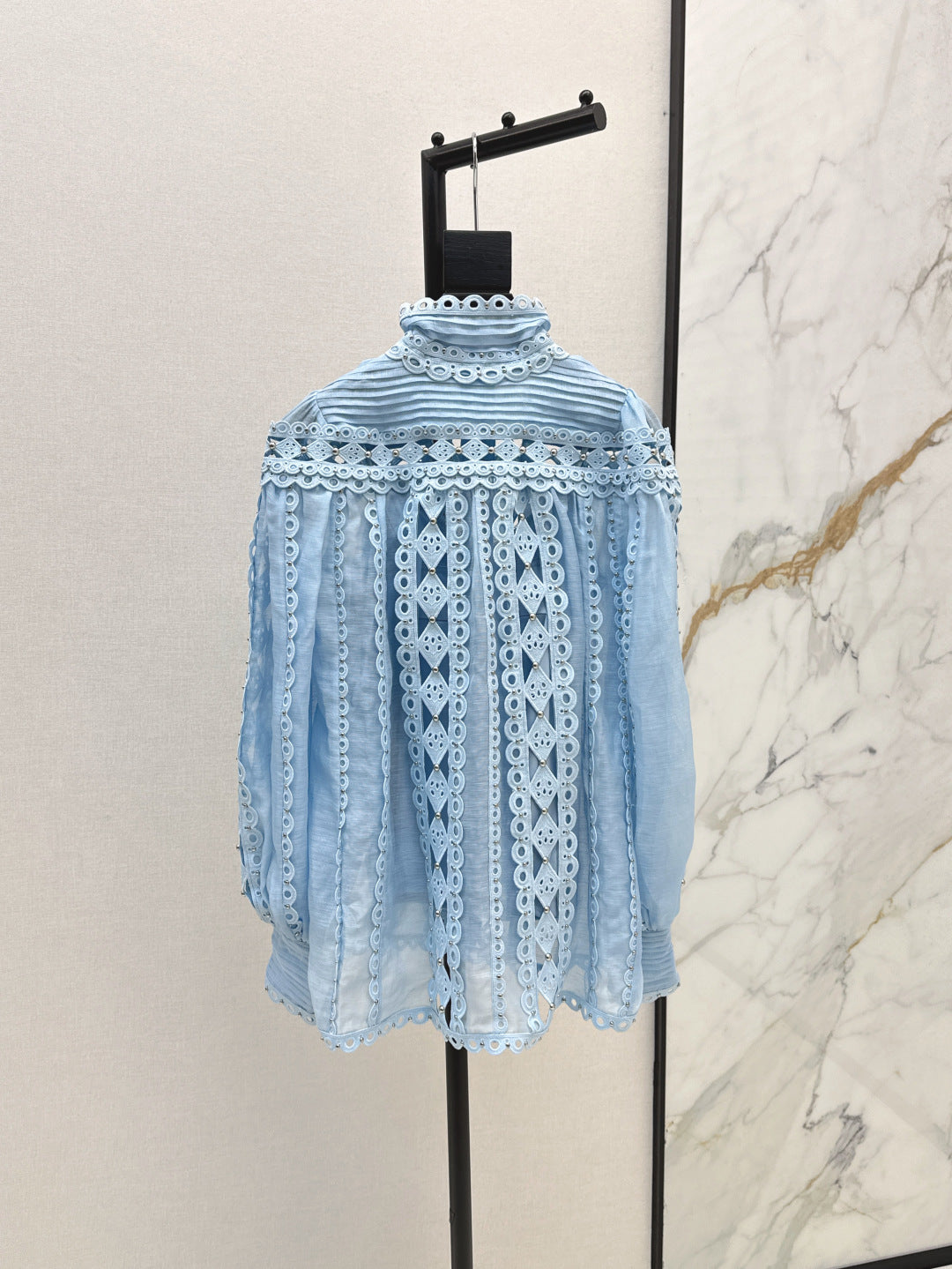 Zimm 25ss embroidered shirt