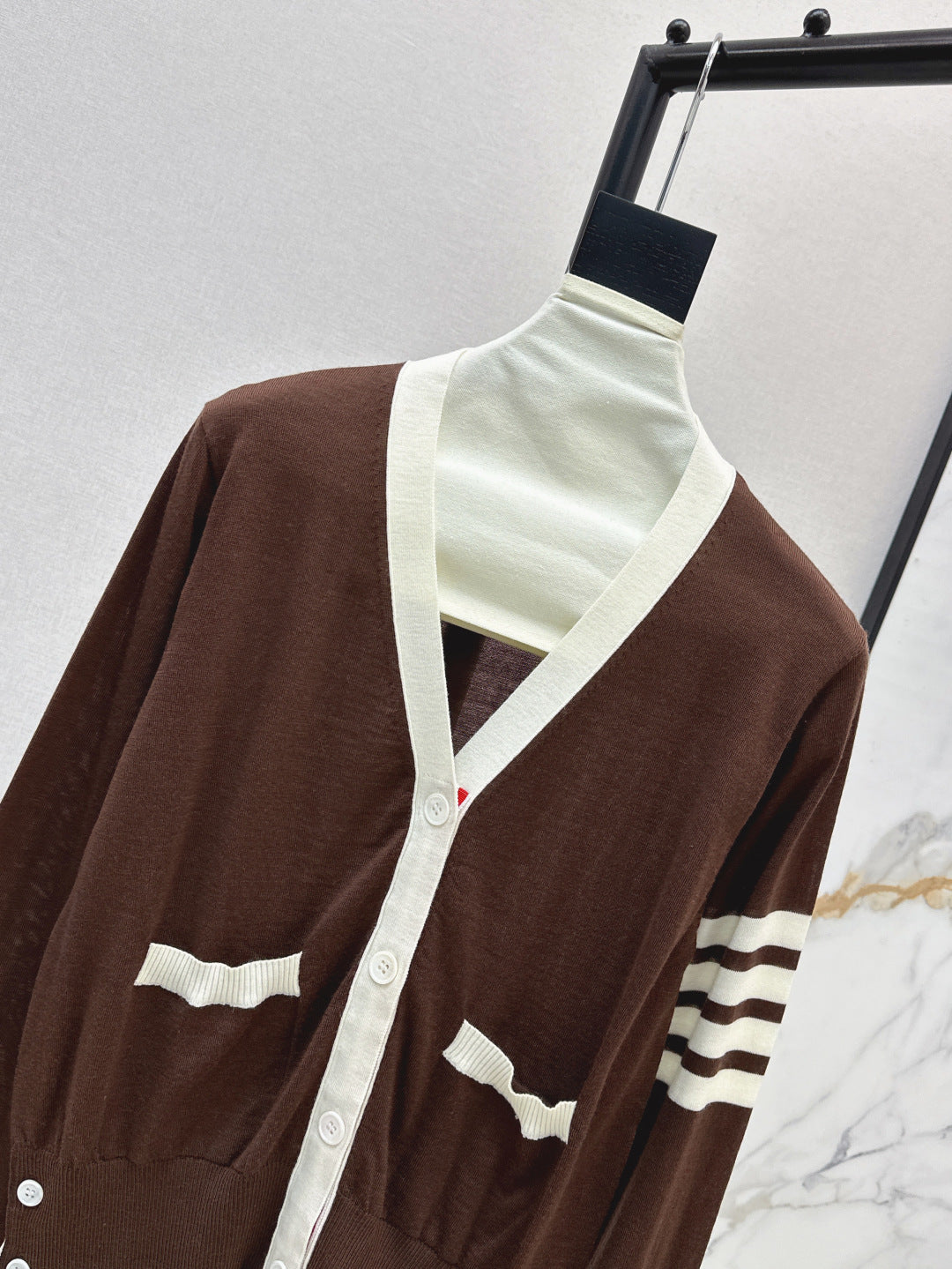 Thom 25fw knitted cardigan