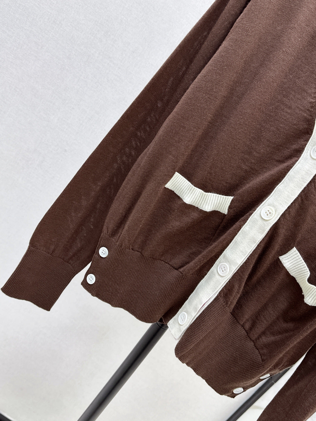 Thom 25fw knitted cardigan