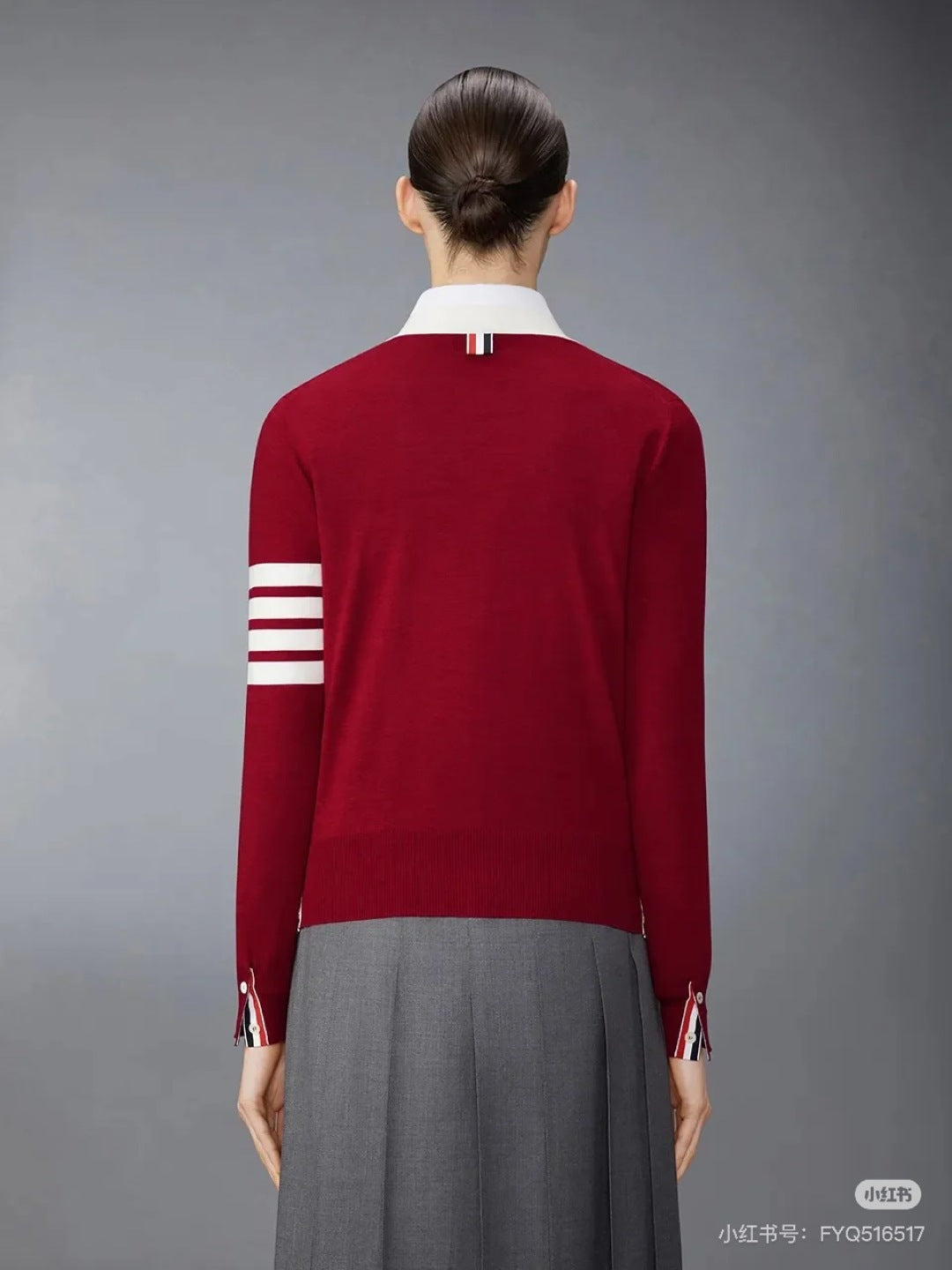 Thom 25fw knitted cardigan