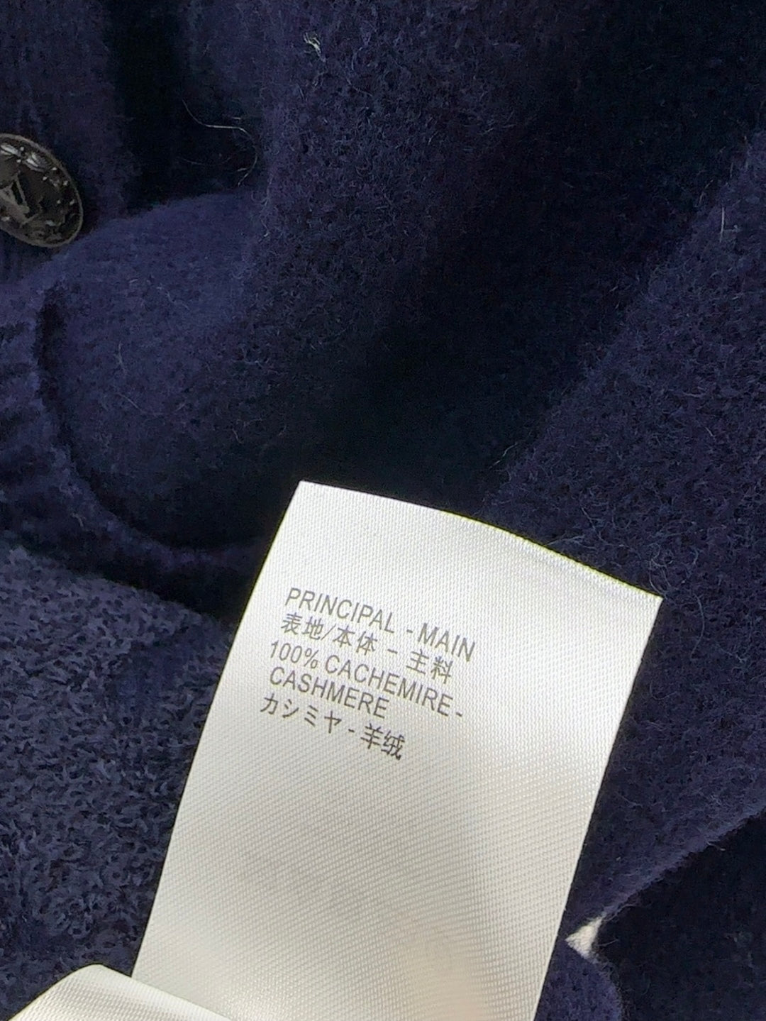 Louis 25fw knitted cashmere cardigan