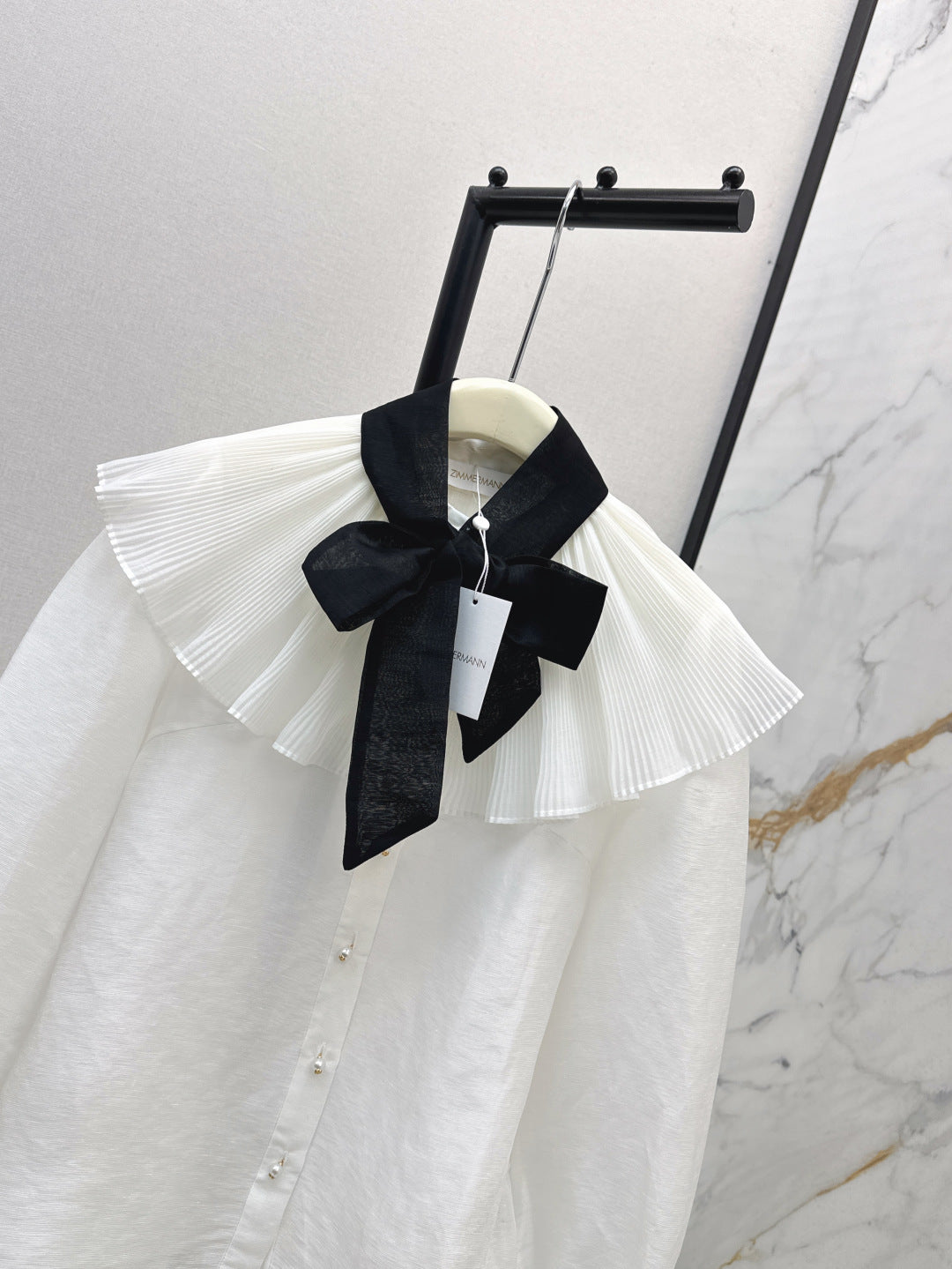 Zimm 25fw cape shirt