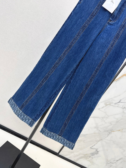 CD 25fw jacquard jeans
