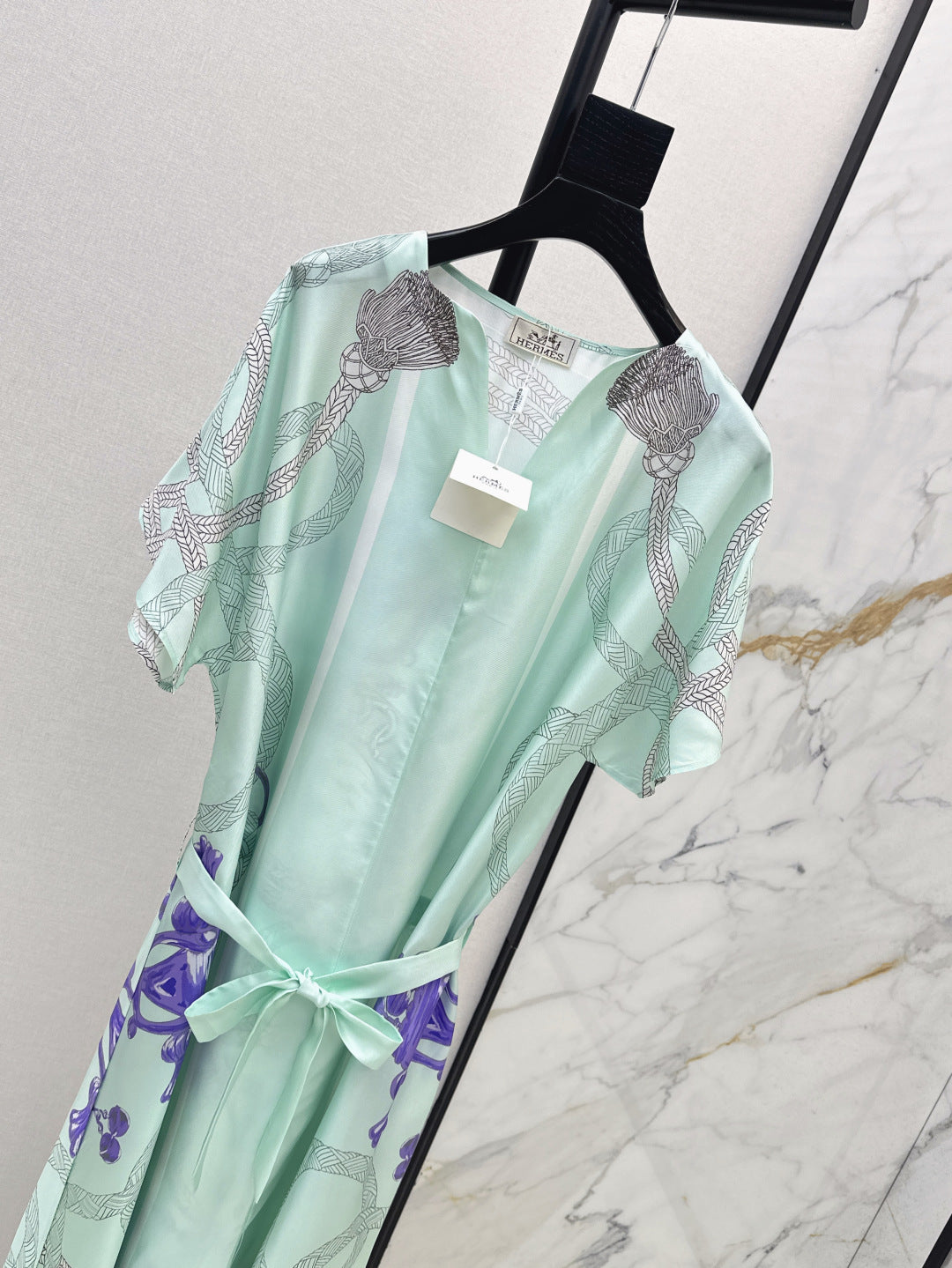 Herm 25ss silk dress