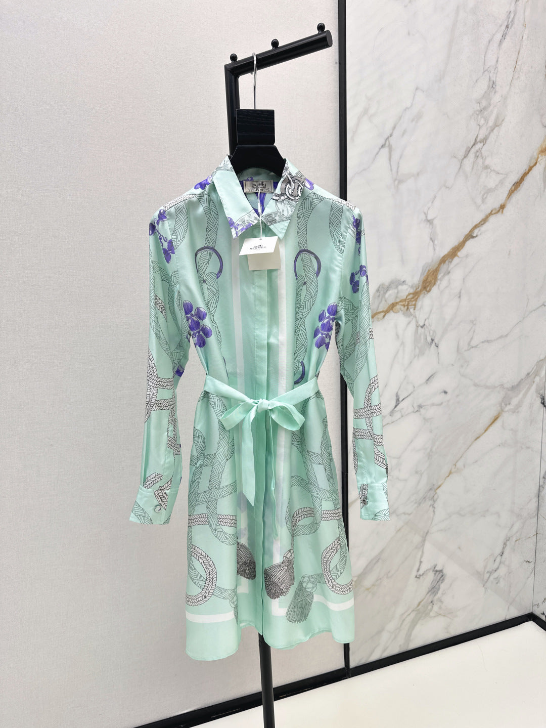 Herm 25ss silk dress