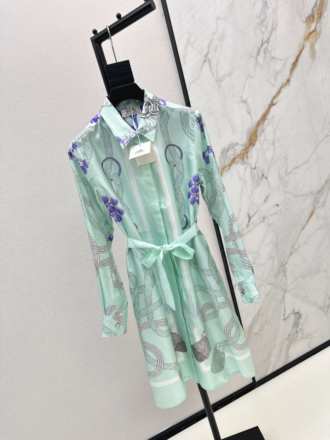 Herm 25ss silk dress