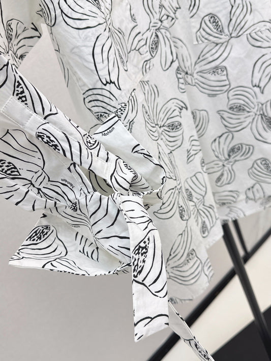 Max 25fw printed shirt