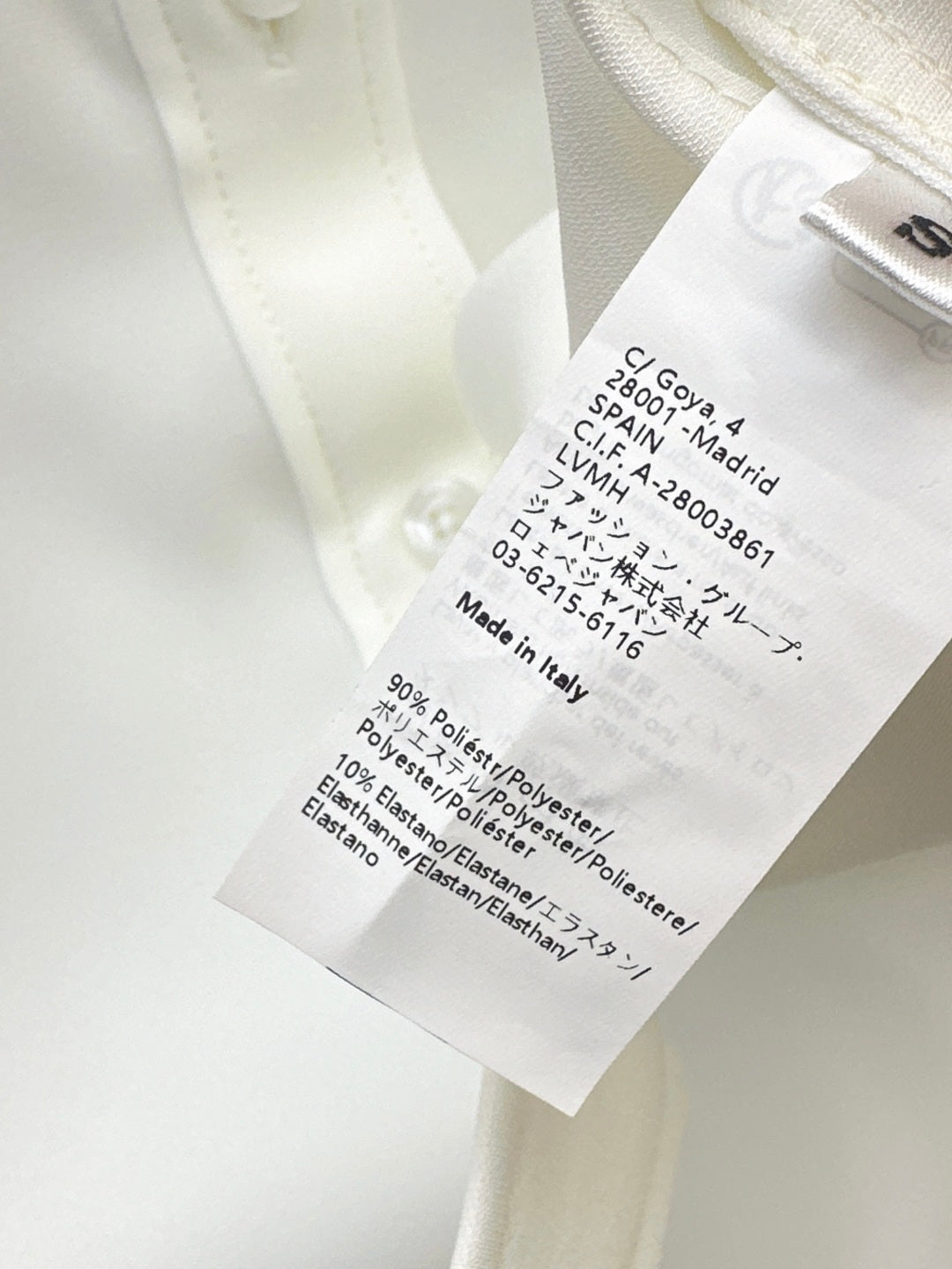 Loe 25fw embroidered shirt