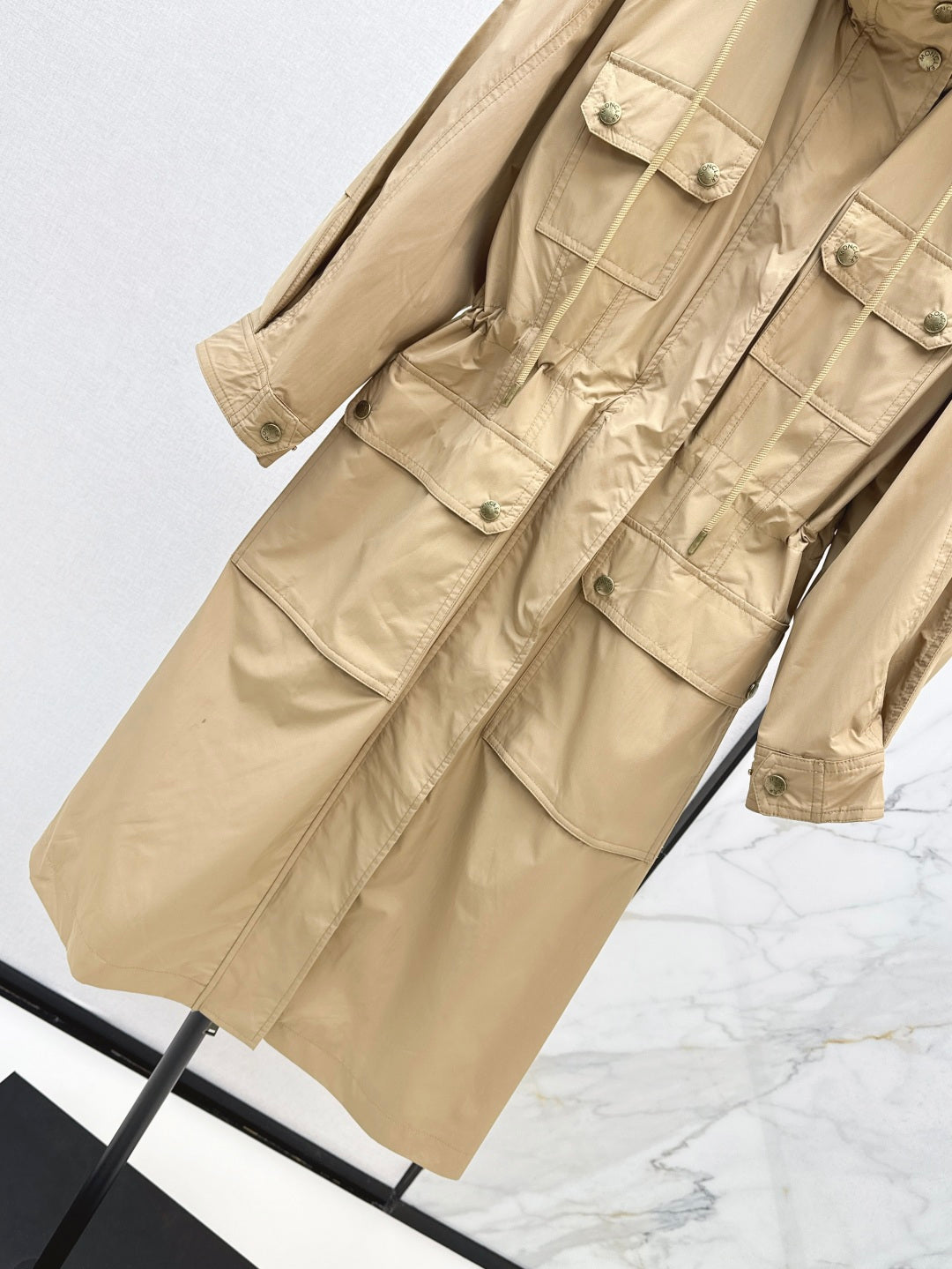 Monc 25fw trench coat