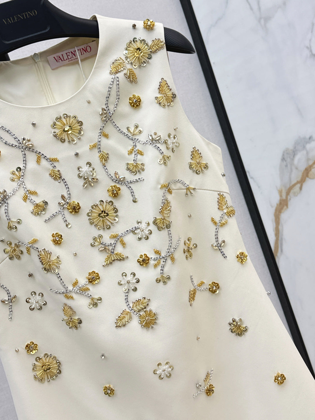 Valen 25fw beaded dress