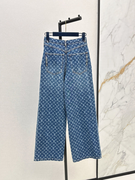 Louis 25fw jacquard jeans