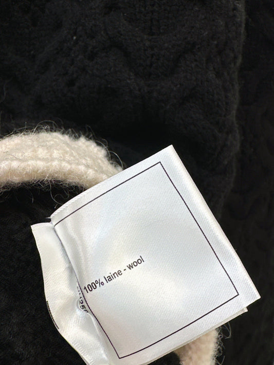 Chan25fw knitted cardigan