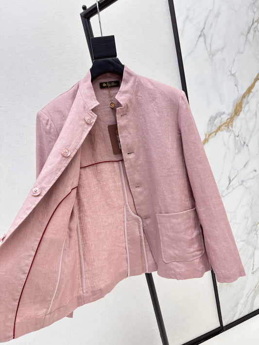 Loro 25fw linen jacket