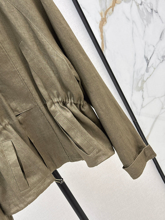 Loro 25fw drawstring jacket