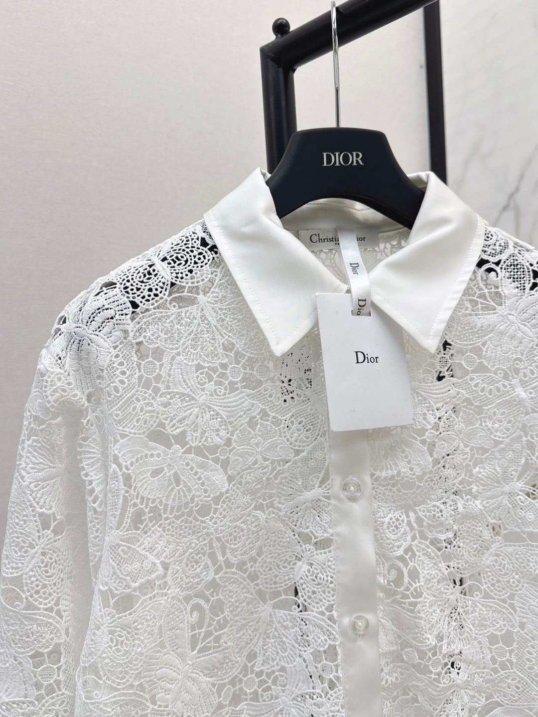 CD 25fw lace shirt