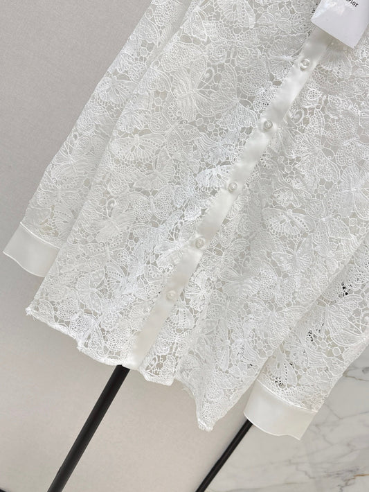 CD 25fw lace shirt