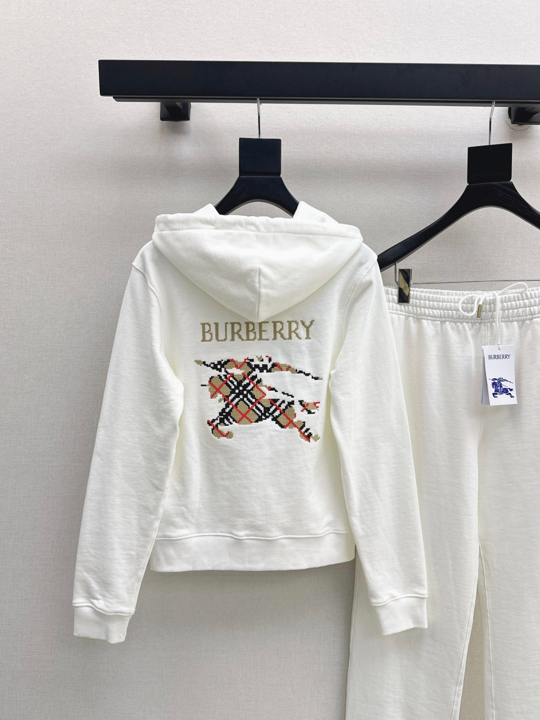 Bur 25fw embroidered tracksuit