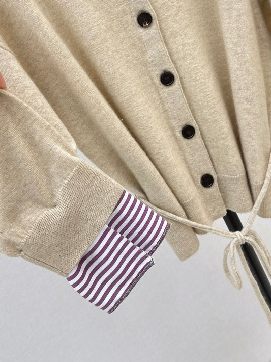 Brune 25fw cashmere cardigan