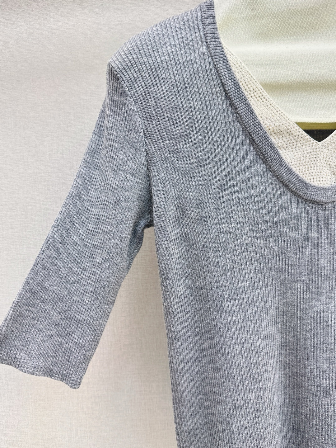 Brune 25fw knitted shirt