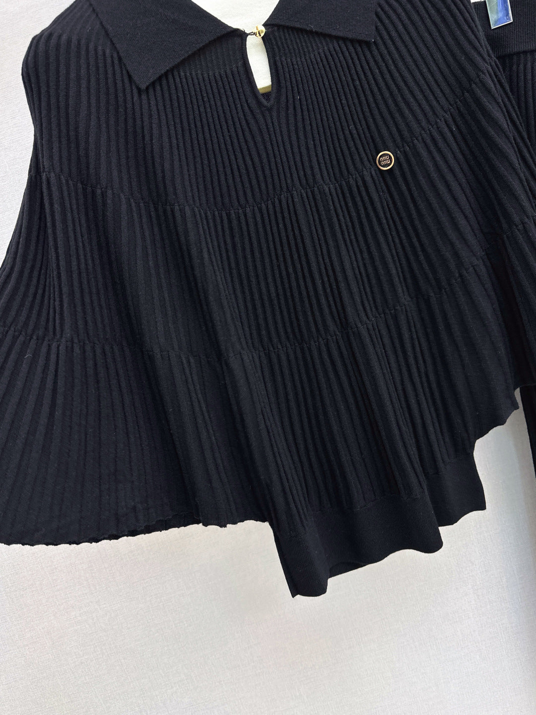 Miu 25fw knitted suit
